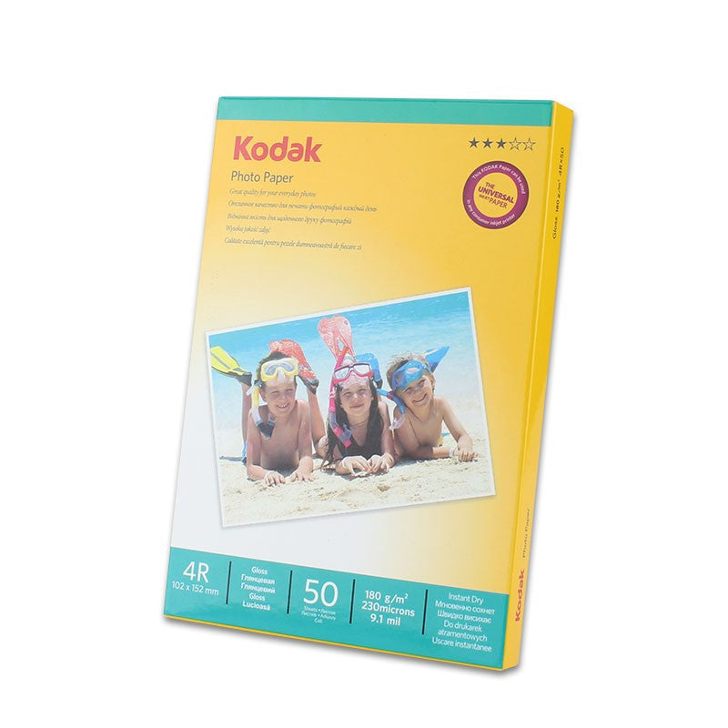 Hartie foto kodak 4r 180g glossy 50 coli