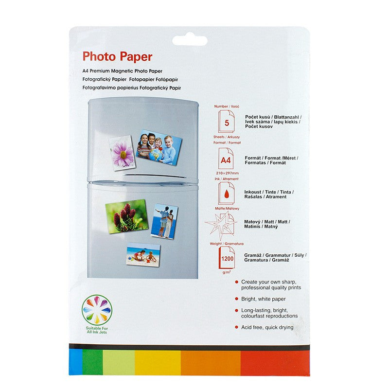 Hartie foto magnetica format a4 mata inkjet 1200 gmp top 5 coli