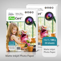 Hartie foto Mata 180g 10x15cm Procart