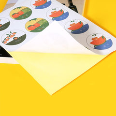 Hartie foto sticker glossy kodak format a4 printare laser top 100 coli