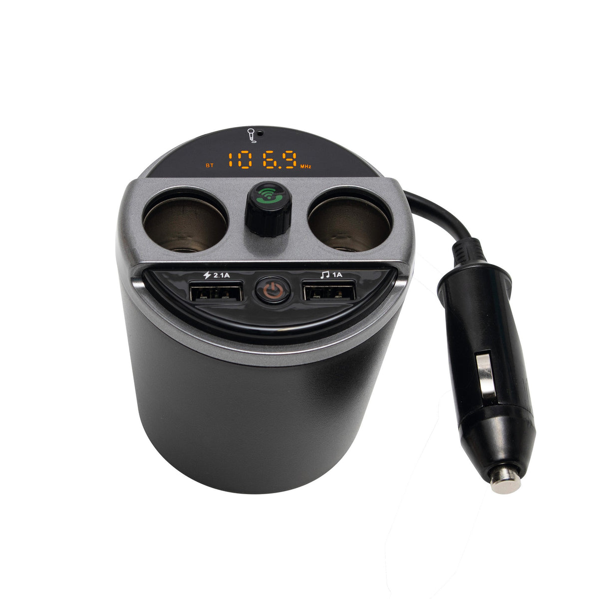 Incarcator auto universal usb 3.1 a cu modulator fm bluetooth 1224 v