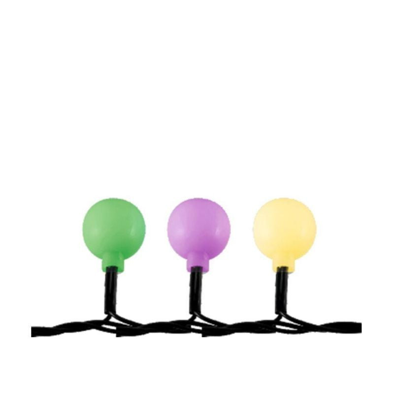 Instalatie 50 led-uri multicolore ornament Glob 4.9 m interior exterior