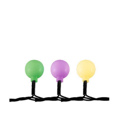 Instalatie 50 led-uri multicolore ornament Glob 4.9 m interior exterior