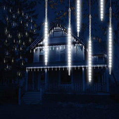 Instalatie curgatoare tip meteori 288 led-uri alb rece ip44 3.5w lungime 4.5 m