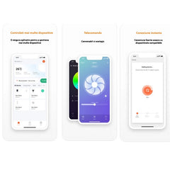 Intrerupator dublu smart touch panou din sticla wifi android si ios alb