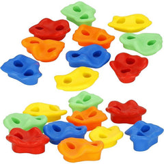 Joc alpinism set 10 pietre pentru catarat diferite forme colorate accesorii montare incluse
