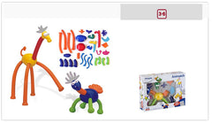 Joc constructie distractiv Animatch Miniland cu 31 de piese