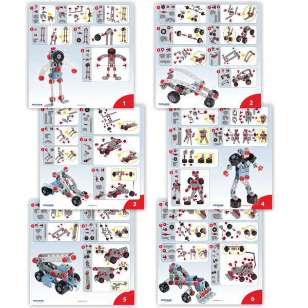 Joc constructii mecanice Mecatech Miniland