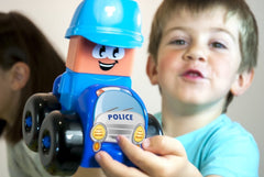 Joc constructii tematic Statie politie - Miniland