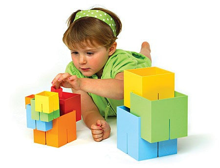 Joc de constructie Cuburi DADO Original - Fat Brain Toys