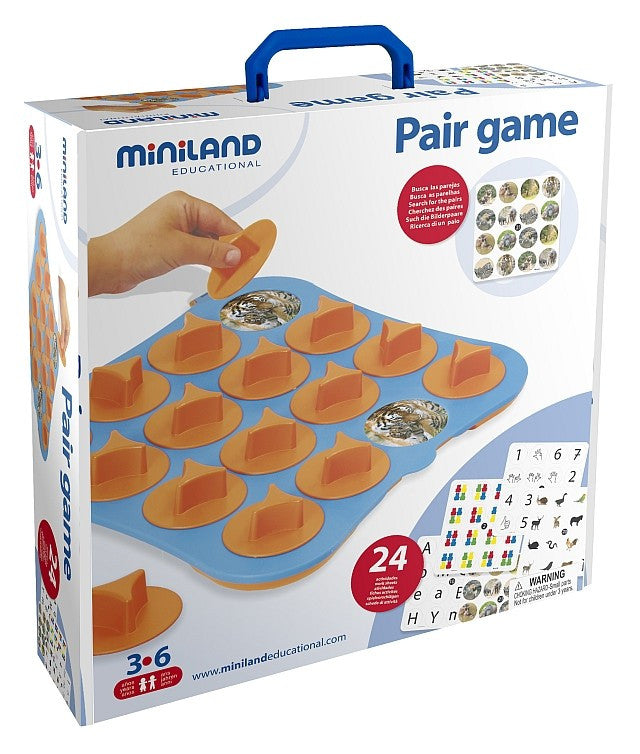 Joc de memorie Miniland 12 activitati
