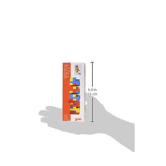 Joc Jenga cu piese din lemn Colori