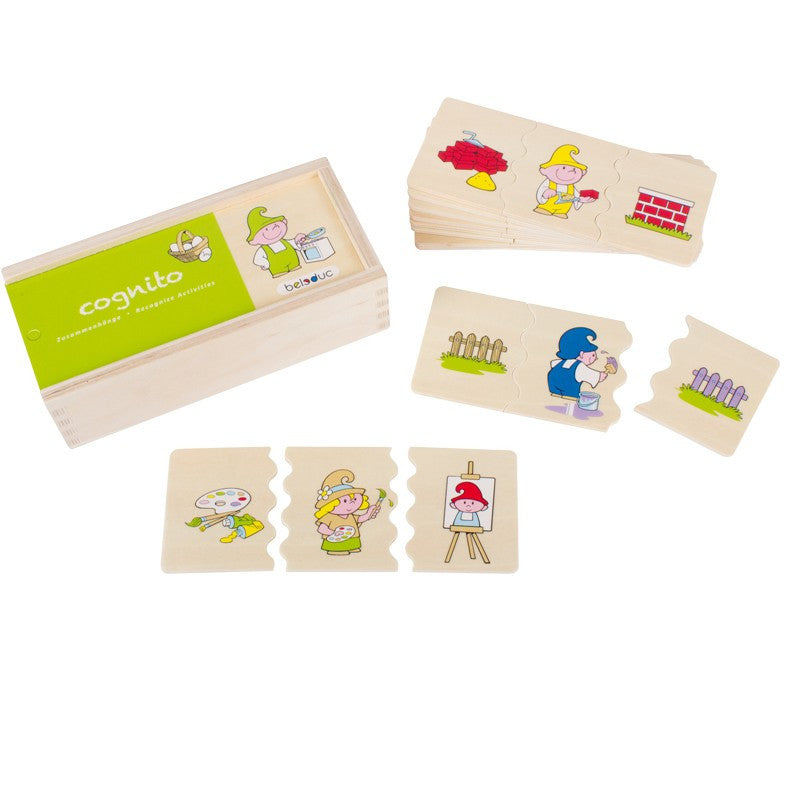 Joc Puzzle Cognito Recunoaste Activitatea - Beleduc
