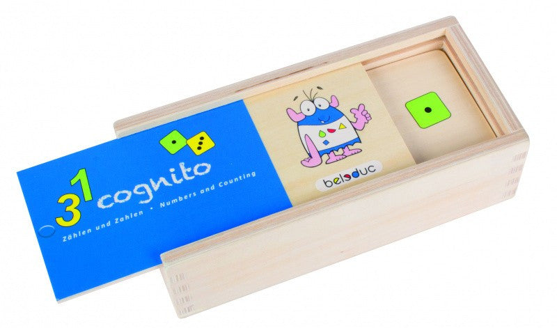 Joc Puzzle Cognito Recunoaste Numerele - Beleduc