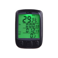 Kilometraj Bicicleta Digital cu fir 25 functii afisaj temperatura ora comparator impermeabil