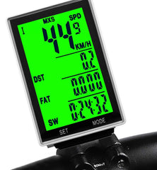 Kilometraj Wireless pentru Bicicleta 15 functii Display Led monitorizare Calorii