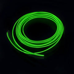 Kit el wire pentru imbracaminte si efecte speciale culoare drop-down verde