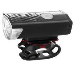 Kit far si stop bicicleta led reincarcabile usb 1200 mah 37 moduri iluminare ipx-6