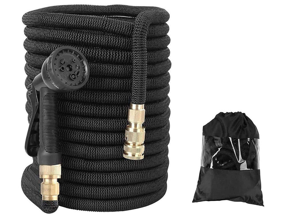 Kit furtun de gradina si pistol pulverizare 15 m