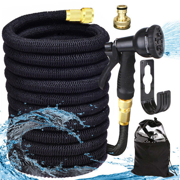 Kit furtun de gradina si pistol pulverizare 15 m