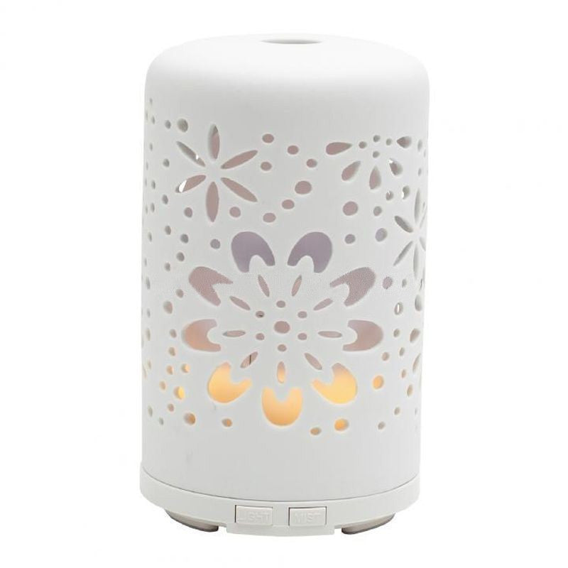 Lampa Aromaterapie Umidificator cu Ultrasunete 100ml USB si 2 moduri iluminare
