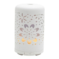 Lampa Aromaterapie Umidificator cu Ultrasunete 100ml USB si 2 moduri iluminare