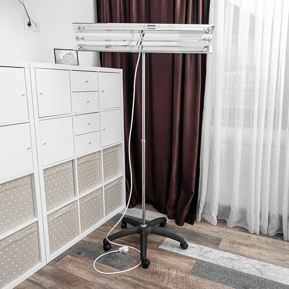 Lampa bactericida UVC 55w Orientabila stativ mobil inaltime reglabila sterilizare