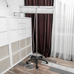 Lampa Bactericida UVC Orientabila Portabila cu Stativ telescopic Sterilizare 30 mp