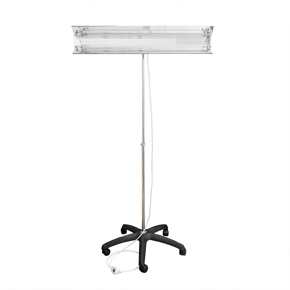 Lampa bactericida UVC Portabila orientabila stativ telescopic 100-190 cm reflector 60 mp
