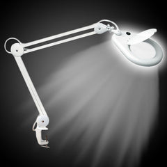 Lampa de Masa reglabila cu Lupa 3 Dioptrii Home 22W