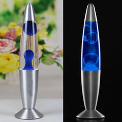 Lampa decorativa Lava Blue 30W inaltime 41 cm Procart