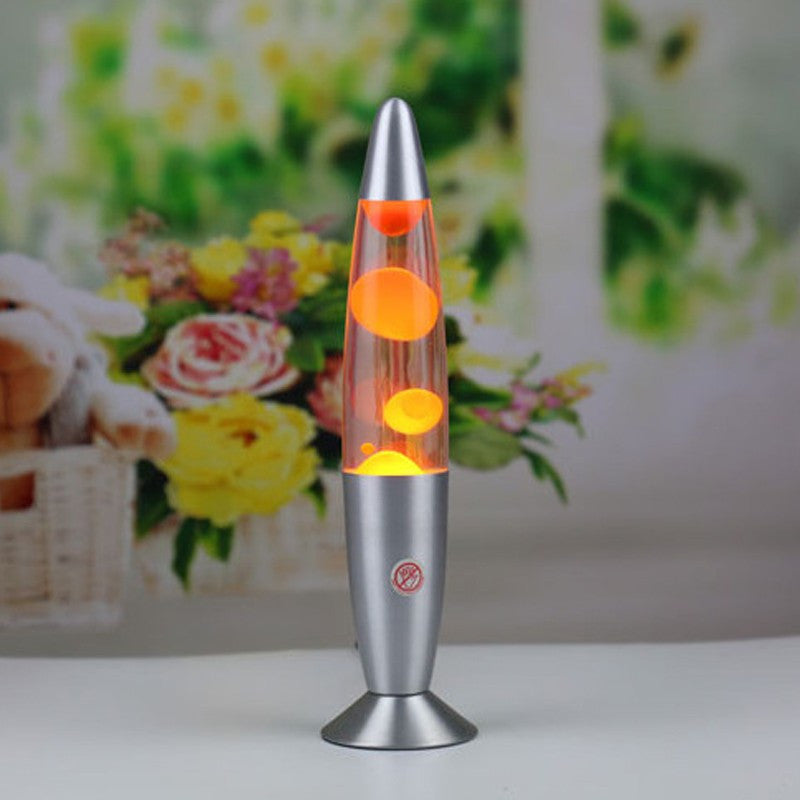 Lampa decorativa Lava Orange 30W, inaltime 41 cm Procart