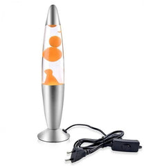 Lampa decorativa Lava Orange 30W, inaltime 41 cm Procart