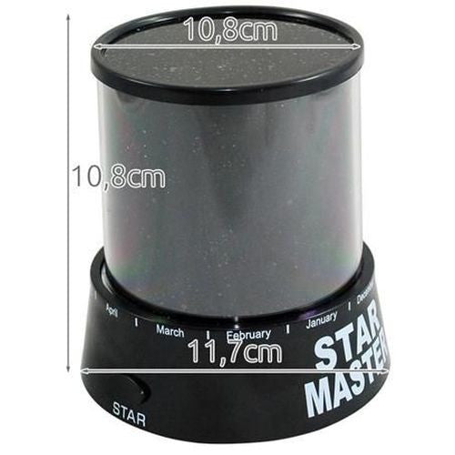 Lampa proiector Led rgb efect Cer Instelat 2 moduri iluminare