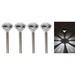 Lampa Solara LED Cristal tip tarus set 4 bucati Home