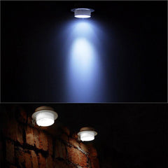 Lampa solara Led cu fixare Gard sau Perete Exterior 17 cm