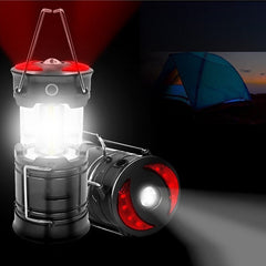 Lampa Turistica LED 3in1 extensibila 4 moduri ideala cort camping rulota pescuit