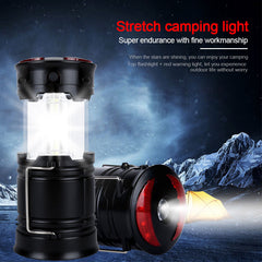 Lampa Turistica LED 3in1 extensibila 4 moduri ideala cort camping rulota pescuit