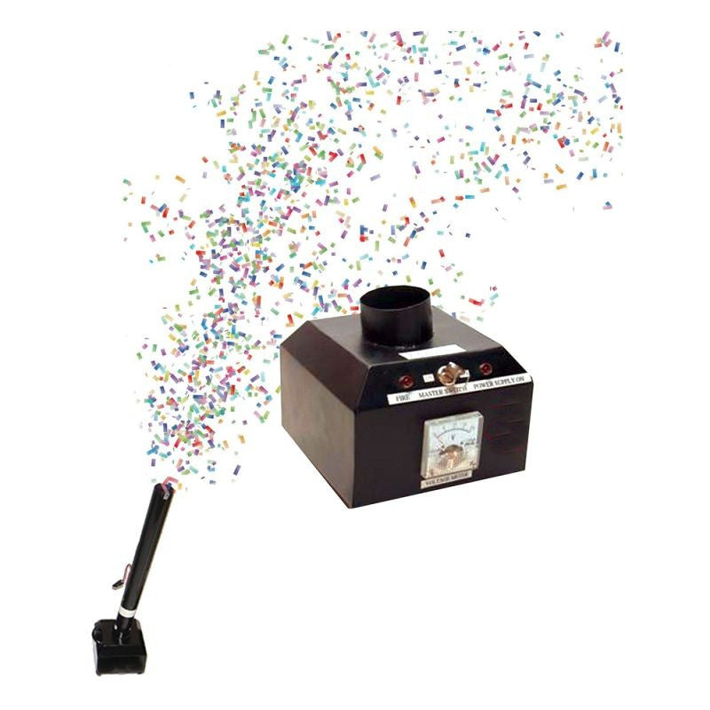Lansator electric pentru tun de confetti telecomanda alimentare retea