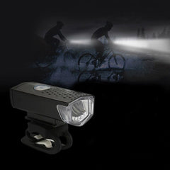 Lanterna bicicleta LED cu acumulator Reincarcabil USB 3 moduri iluminare