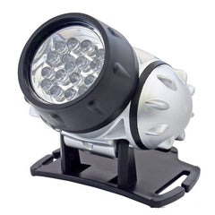 Lanterna frontala 19 led-uri lumina alb rece 4 moduri iluminare Home