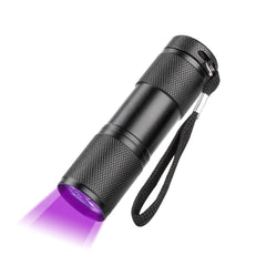 Lanterna uv 385 nm 9 led-uri