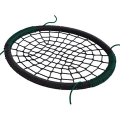 Leagan cuib oval PP negru verde