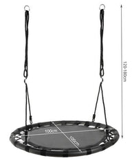 Leagan tip cuib de barza 100 cm negru