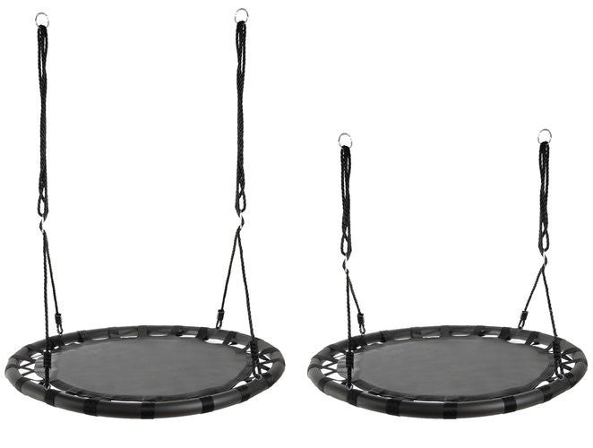 Leagan tip cuib de barza 100 cm negru