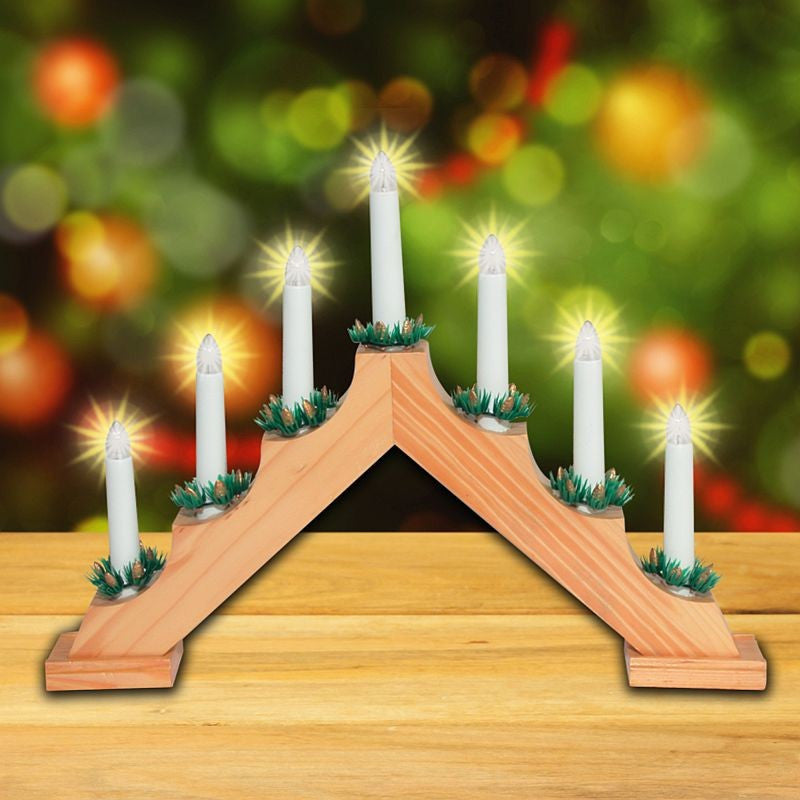 Lumanari Decorative de Craciun becuri tip flacara Home Natur