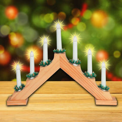 Lumanari Decorative de Craciun becuri tip flacara Home Natur