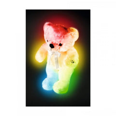 Lumina de Veghe Ursulet din plus cu Led-uri Multicolore