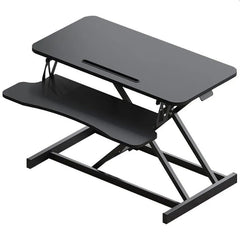 Masa ajustabila de birou sit-stand lucru in picioare sau sezut inaltime reglabila 14x51 cm suport smartphone cadru forma -