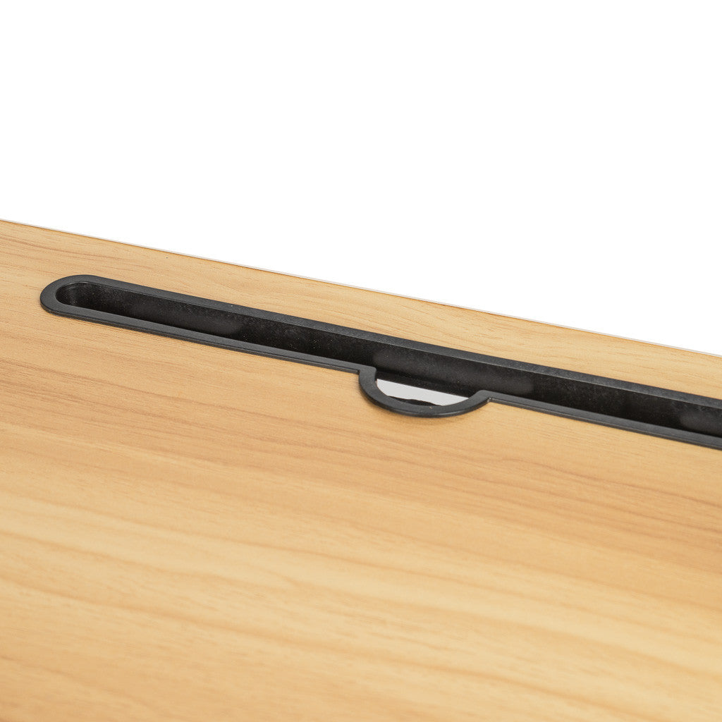 Masa pentru Laptop plianta din MDF  60x395 cm cu suport pahar si Telefon